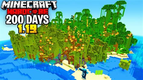 We Survived Days On A Survival Island In Hardcore Minecraft