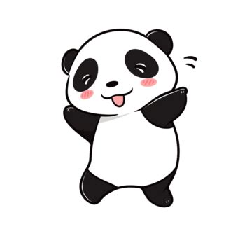 Lindo Panda De Dibujos Animados PNG Imágenes Transparentes Pngtree