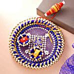 Buy Send Bhai Dooj Celebration Pooja Thali With Laddoo Teeka Online FNP