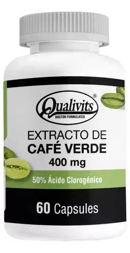 Extracto De Café Verde Qualivits Clorogénico 400 Mg 60 Cáps Cuotas