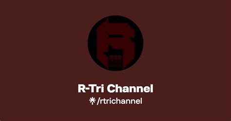 R Tri Channel Instagram Facebook TikTok Linktree