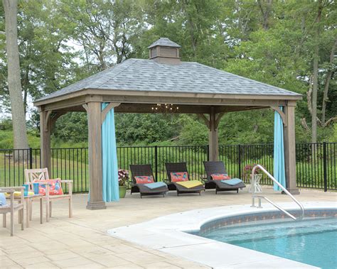 Wooden Pavilions Outdoor Structures Green Acres Outdoor Living Ga