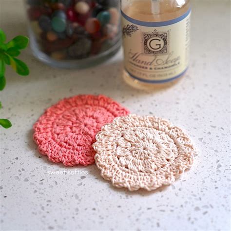 Free Crochet Scrubbie Patterns To Make Softer Scrubbies Clairea