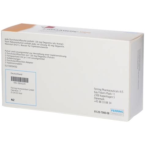 Degarelix Ferring Firmagon Mg Injection Warning And Precaution