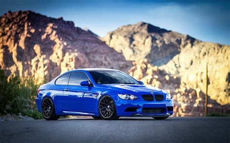 Coche Bmw Bmw E Coches Azules Fondo De Pantalla Hd Wallpaperbetter