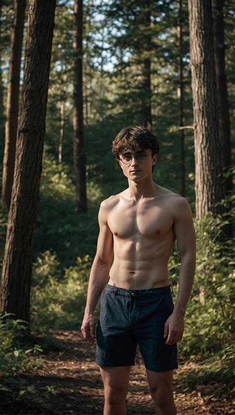 Shirtless Harry Potter In The Forest Ai By Brycecreative On Deviantart
