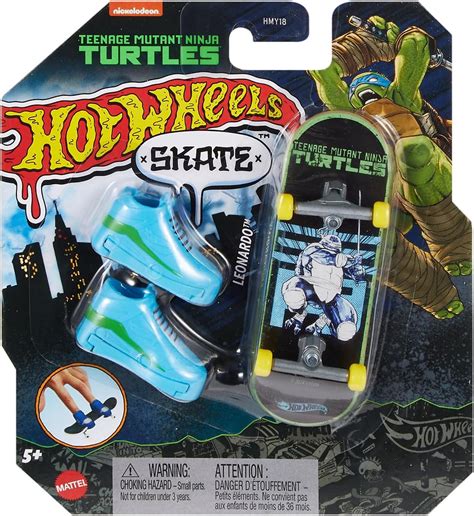 Leonardo Teenage Mutant Ninja Turtles Hot Wheels X Skate Mattel Big Potato Nz