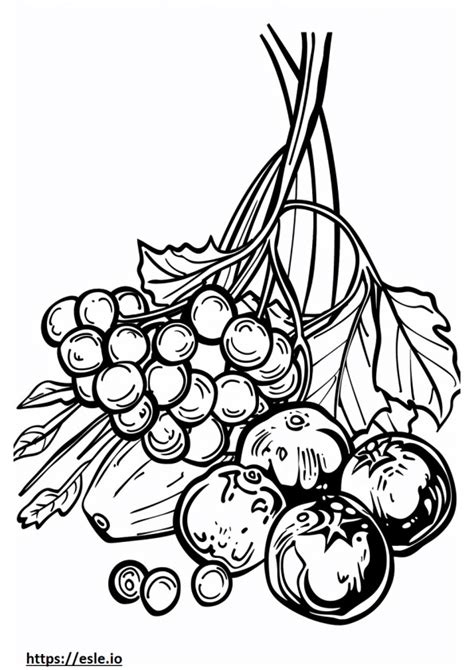 Natural purple food for coloring