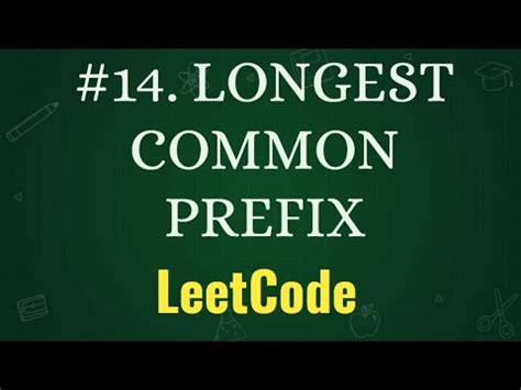 Longest Common Prefix Leetcode Problems With Python Problem