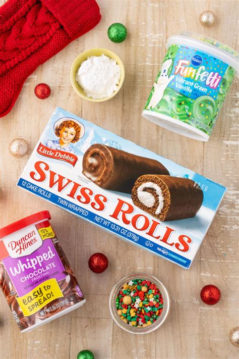 Mini Yule Logs Sweet Tea And Sprinkles