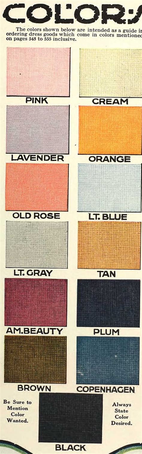 Edwardian Fabric Fashion Colors Wwi Titanic