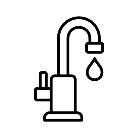 Water Tap Icon Vector Design Template In White Background 40982922