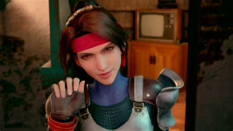 Final Fantasy Vii Remake Jessie Invites Cloud Over And Rewards Him Youtube