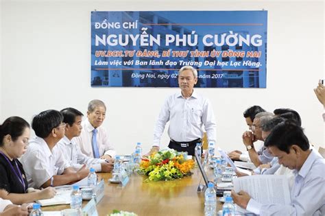 Secretary Of Dong Nai Provincial Party Committee Nguyen Phu Cuong