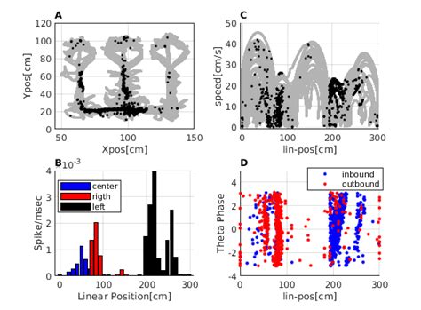 Coding Properties Of An Individual Neuron In Ca1 A Locations Of Rat