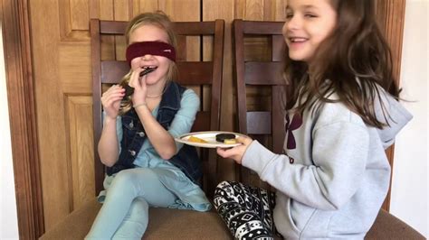 Blindfolded Taste Test Challenge Feat Lily Youtube