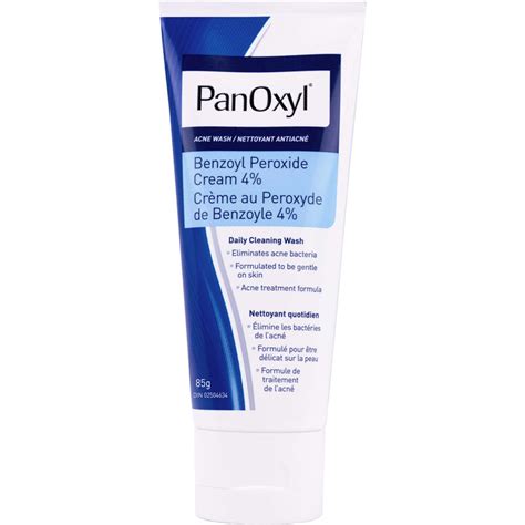 Panoxyl Acne Wash 4 Benzoyl Peroxide Cream 85 G Ctc Health