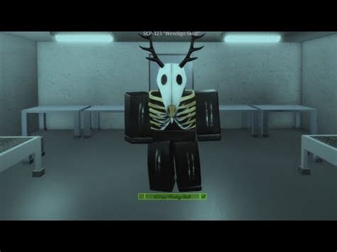 Roblox Scp Wendigo Skull Avatar Build Youtube