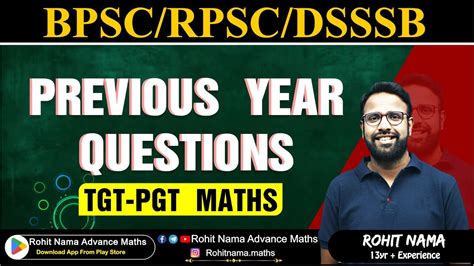 Dsssb Rpsc Emrs Bihar Stet Basic Advance Maths By Rohit Nama