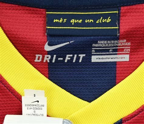 2013 14 FC BARCELONA SHIRT S Football Soccer European Clubs