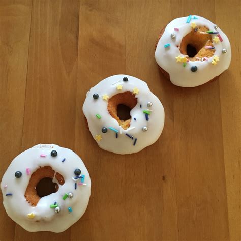 Cake Batter Doughnuts Gaias Bakes