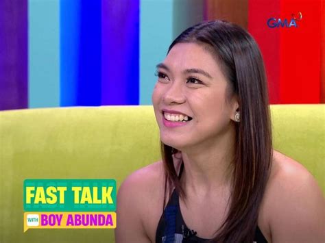 Fast Talk With Boy Abunda Alyssa Valdez Masaya Nang Ma Meet Si Ran