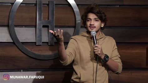 Shayar Minder And Chappal Stand Up Comedy Munawar Faruqui YouTube