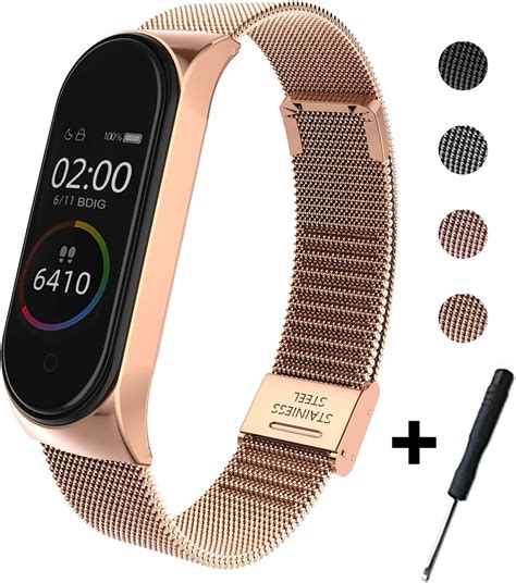 Bdig Bracelet Compatible Avec Xiaomi Mi Band Strap Mi Band