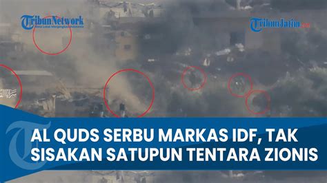 Al Quds Ngamuk Tentara Israel Diledakkan Saat Keluar Dari Markas Idf