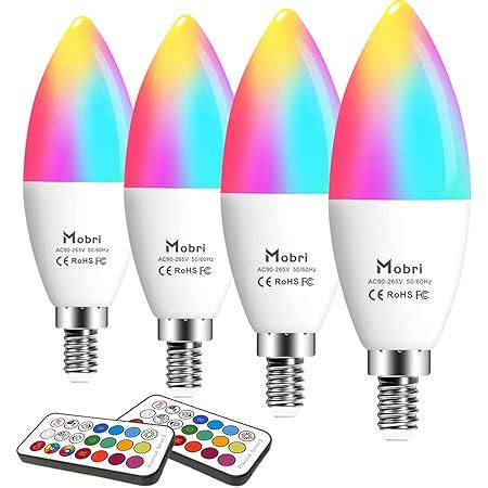 ILC E14 LED Light Bulb 5W RGB Colour Changing 40W Equivalent