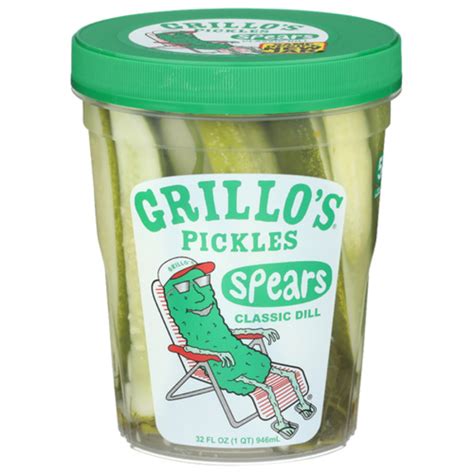 Sprouts Farmers Market Grillo S Pickles Italian Dill Spears Same Day