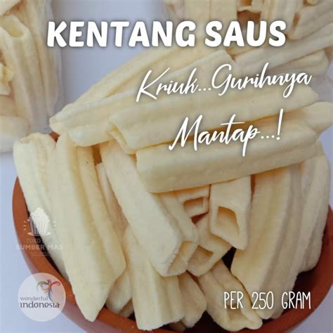 Jual KENTANG SAOS KENTANG SAUS 250 GR Jakarta Timur Toko Kue