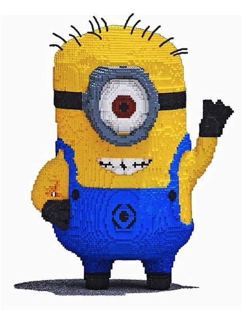 Teen Builds Minion With 24000 Lego Bricks Churchmag