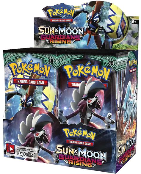 Pokemon Sun Moon Guardians Rising Booster Box 36 Packs Pokemon USA - ToyWiz