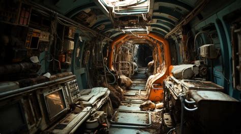 Premium Photo | Abandoned Space Station