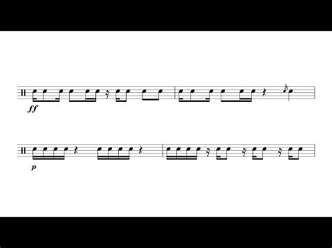 Snare Solo Interactive Sight Reading Practice For Drums Play Along