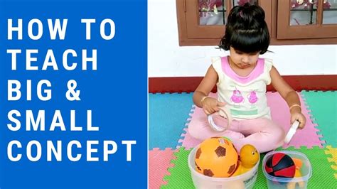 big small activity   teach  concept  big  small