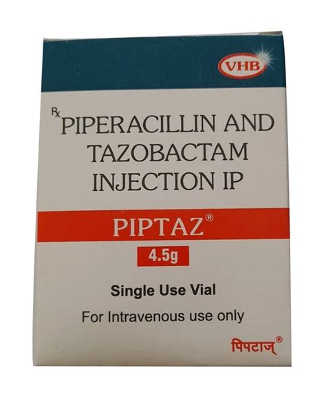 Piptaz Piperacillin Tazobactam Injection G At Rs Vial In Thane