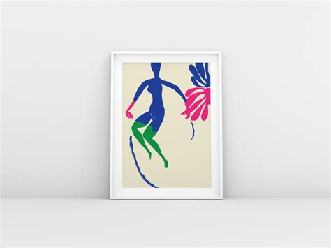 Henri Matisse Blue Nude Print Art Exhibition Poster Etsy