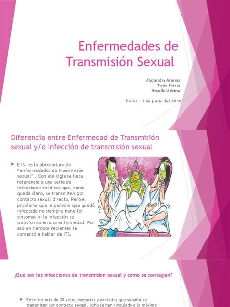 Enfermedades De Transmisión Sexual Infección Transmitida Sexualmente