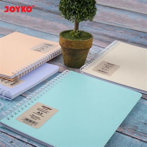 Jual JOYKO NOTEBOOK DIARY A5 60 SHEETS BUKU CATATAN BERGARIS NB 680