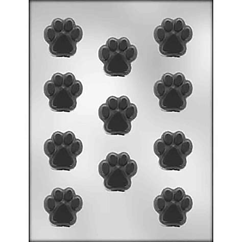 Paw Print Chocolate Mold | Country Kitchen SweetArt