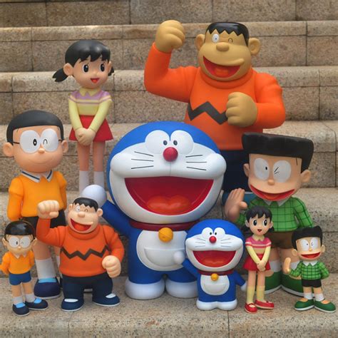 Mô Hình Doremon Nobita Chaien Xeko Xuka Siêu đẹp Lazadavn