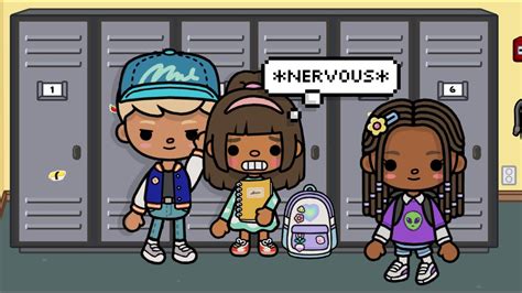 My First Day Of School In Toca World ️📚 Voice 🔊 Toca Boca Tiktok