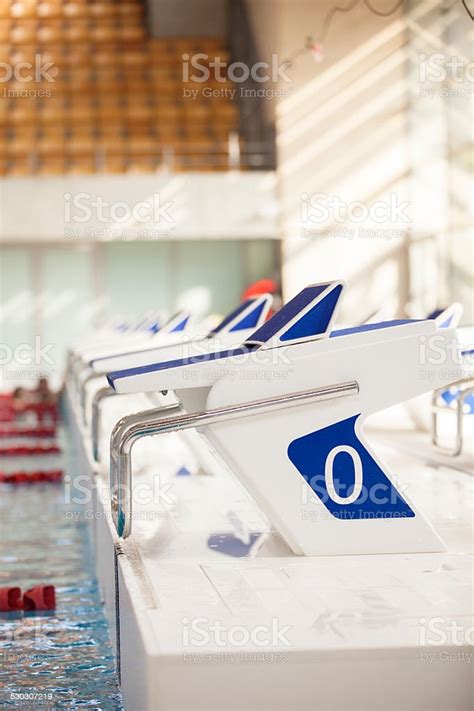 Swimming Starting Blocks Stock Photo Download Image Now Swimming