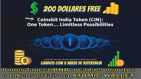 COINBIT INDIA AIRDROP OFICIAL 2000 TOKENS CIN 200 USD YouTube