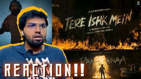 Tere Ishk Mein Title Announcement Reaction Arrahman Dhanush