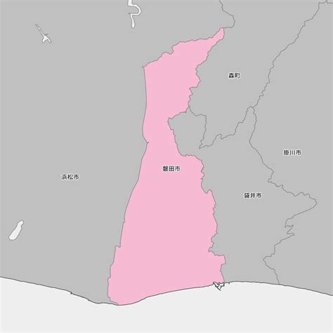 静岡県磐田市の地図 Map It マップ・イット