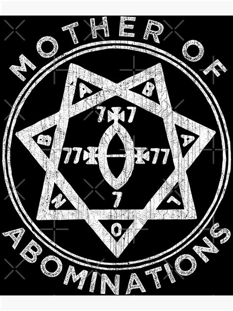 Mother Of Abominations Seal Of Babalon Crowley Thelema Magick