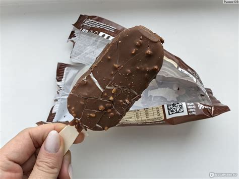 Мороженое 48 копеек Deluxe миндаль в шоколадной глазури - «Вкусное ...